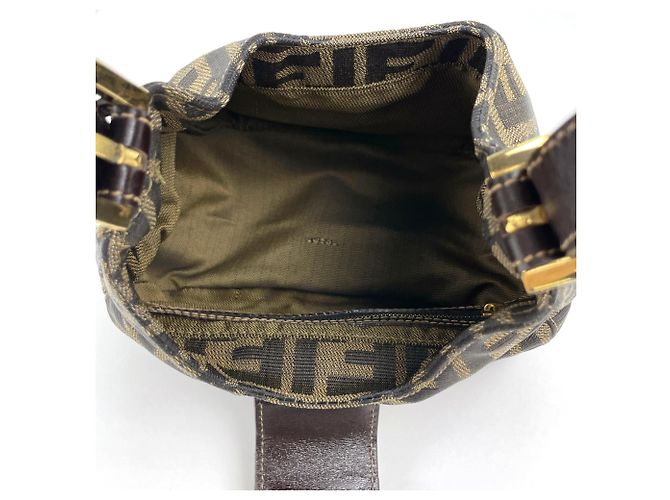 Fendi Handtasche mit Zucca-Muster - Ansicht 9