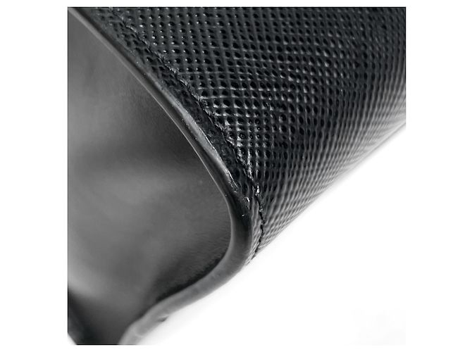 Borsa a mano Prada in pelle Saffiano nera - vista 3