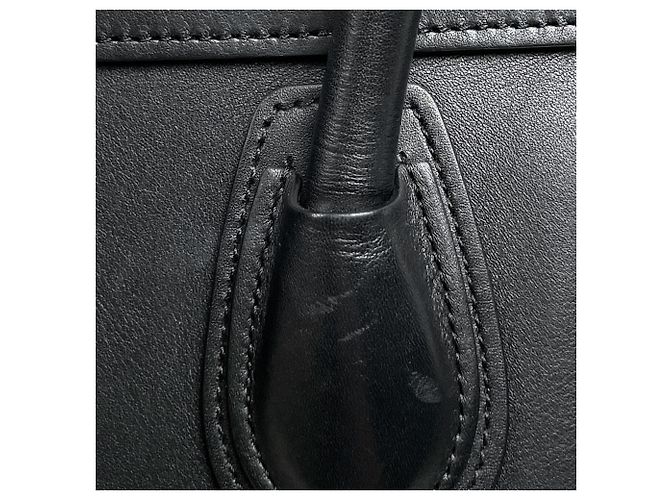 Céline Bolso de mano Celine Luggage Micro Shopper - vista 5