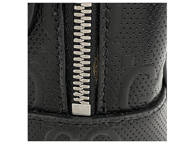 Borsa a tracolla Gucci in pelle nera - vista 4