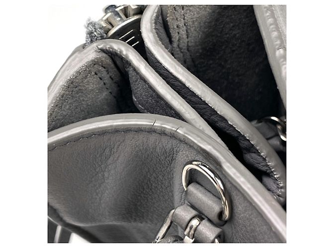 Borsa a mano in pelle Balenciaga in Gray - vista 8