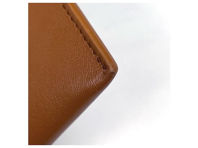 Céline Borsa a tracolla Celine in pelle marrone - vista 3