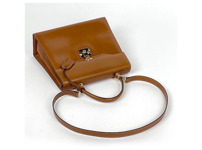 Borsa a mano in pelle 2-Way Gucci Lady Lock - vista 7