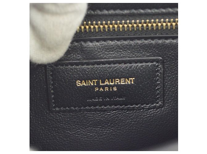 Autre Marque Saint Laurent Gaby Envelope Satchel Quilted Leather Mini - vista 4