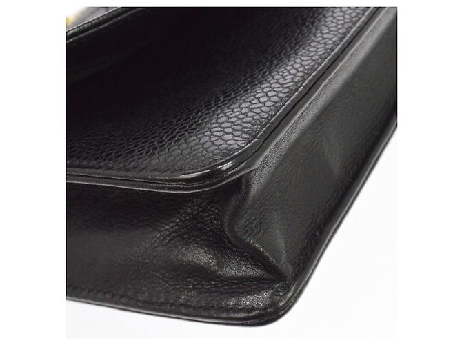Chanel Vintage Timeless Wallet on Chain Caviar - vista 5