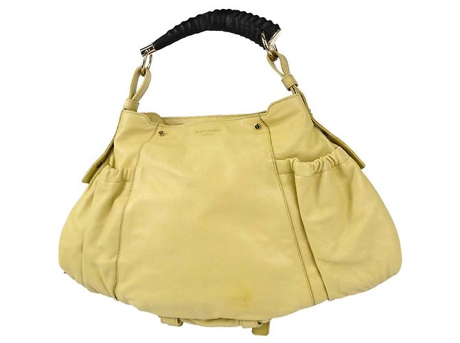 Autre Marque Saint Laurent Mombasa Hobo Leather Small - vista 2