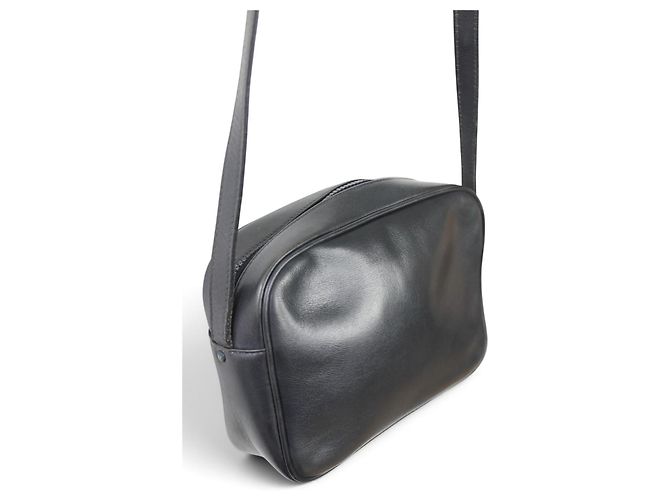 Céline Celine Borsa Triomphe Pelle Nera - vista 7