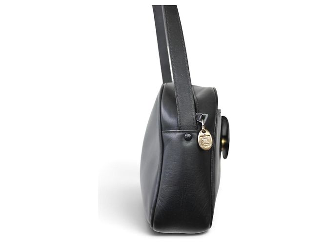 Céline Celine Borsa Triomphe Pelle Nera - vista 9