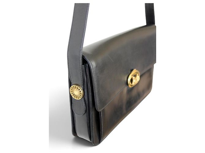 Borsa Céline Carriage in pelle nera - vista 3
