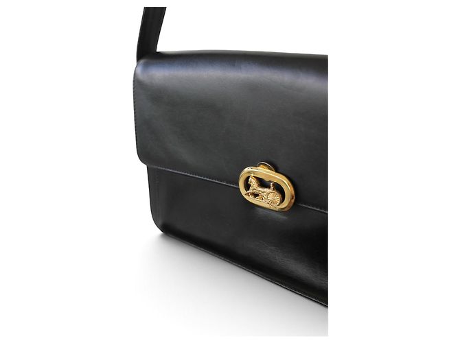 Borsa Céline Carriage in pelle nera - vista 6