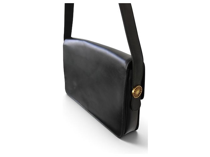 Borsa Céline Carriage in pelle nera - vista 7