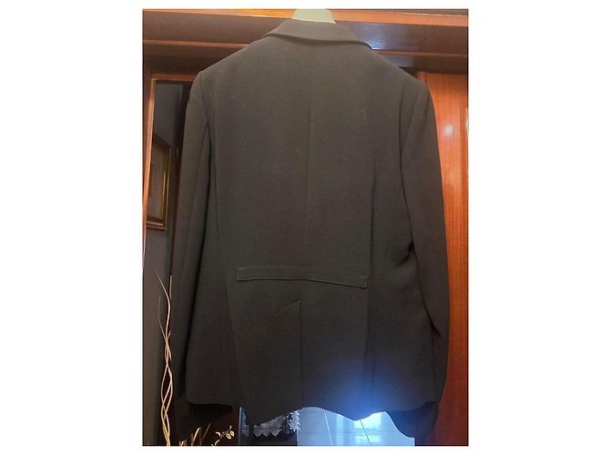 Marella Schwarze Jacke aus Triacetat und Polyester - Ansicht 2