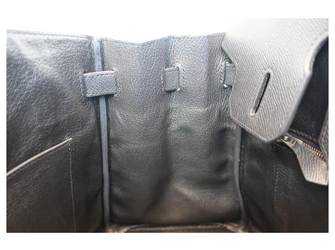 Hermès Birkin 30 Pelle Epsom Nero - vista 12