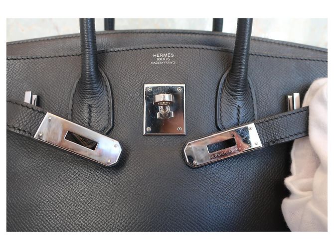 Hermès Birkin 30 Pelle Epsom Nero - vista 6