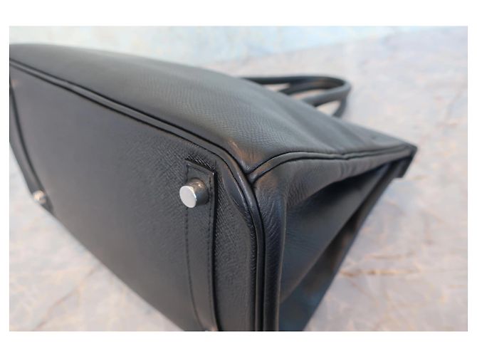 Hermès Birkin 30 Pelle Epsom Nero - vista 9