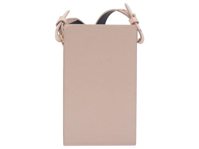 Fendi Logo Vertical Box Leather - vista 2