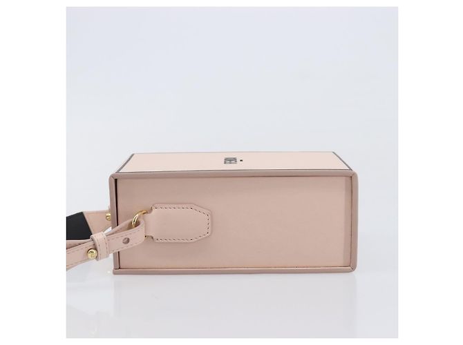 Fendi Logo Vertical Box Leather - vista 4