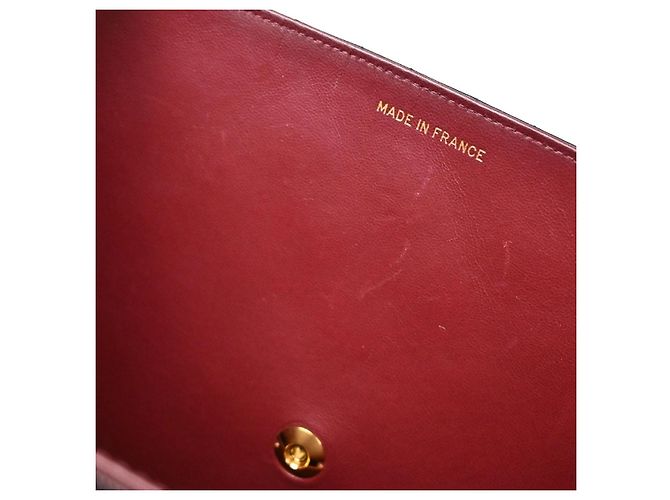 Chanel Vintage Square Flap Quilted Lambskin Medium - vista 5