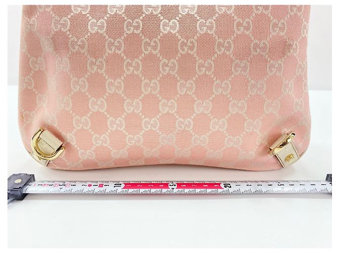 Gucci Abbey D-Ring Hobo GG Denim Medium - vista 4