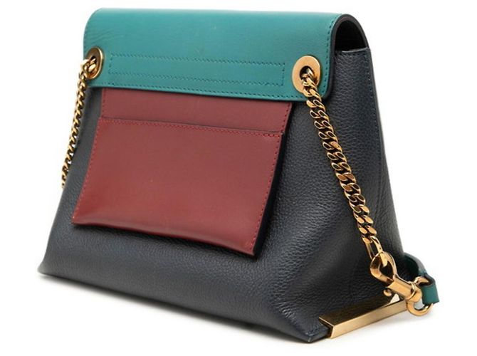 Borsa a tracolla con catena Chloé Claire - vista 2