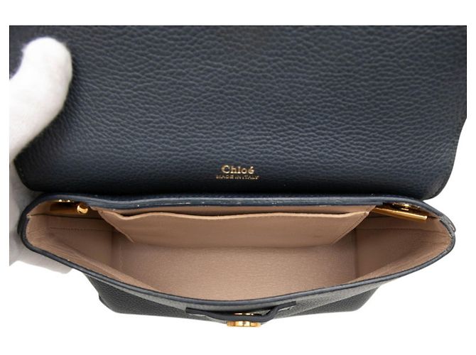 Borsa a tracolla con catena Chloé Claire - vista 4