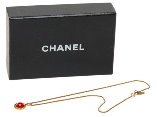 Chanel Gripoix Modeschmuck-Halskette - Ansicht 7