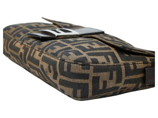 Borsa a secchiello Fendi Zucca Mamma - vista 4