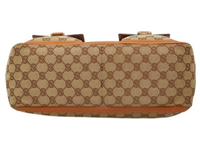 Borsa a tracolla Gucci GG Canvas Abbey - vista 3