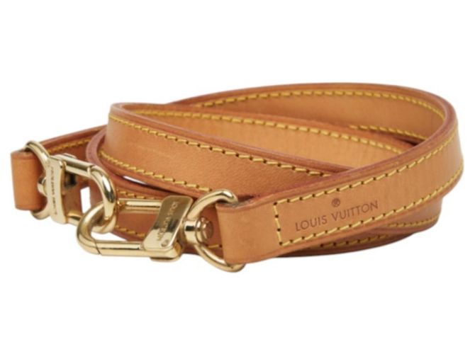 Tracolla Louis Vuitton marrone e oro - vista 2