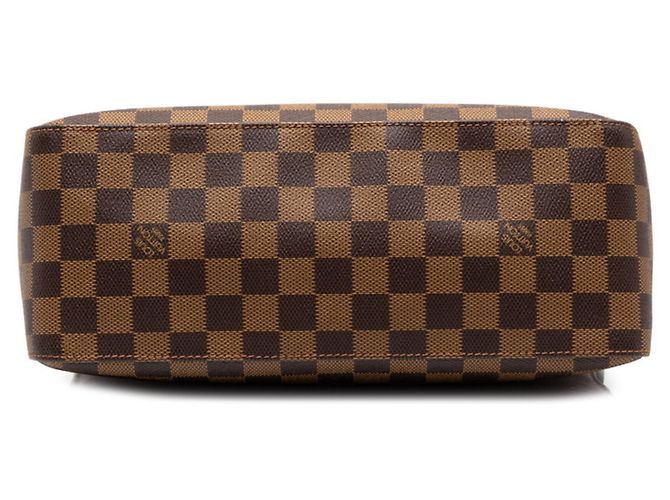 Borsa a tracolla Louis Vuitton Damier Looping GM - vista 3