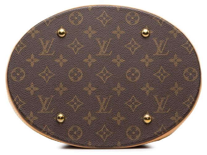 Borsa Tote Louis Vuitton Monogram Bucket GM - vista 3