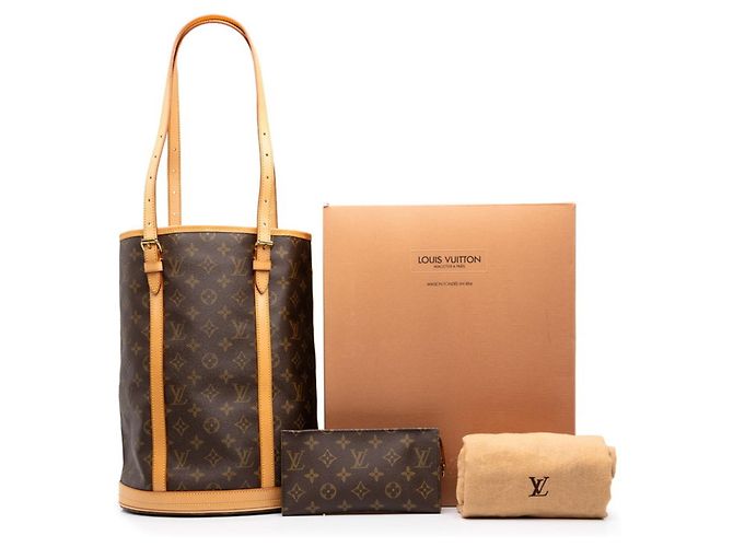 Borsa Tote Louis Vuitton Monogram Bucket GM - vista 7