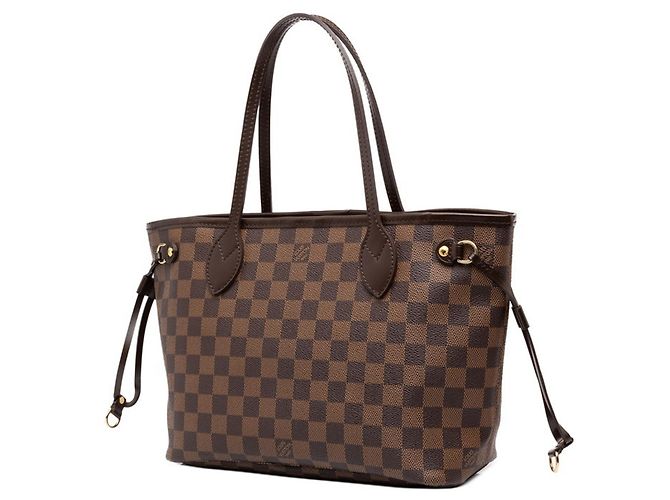 Borsa Tote Louis Vuitton Damier Neverfull PM - vista 2