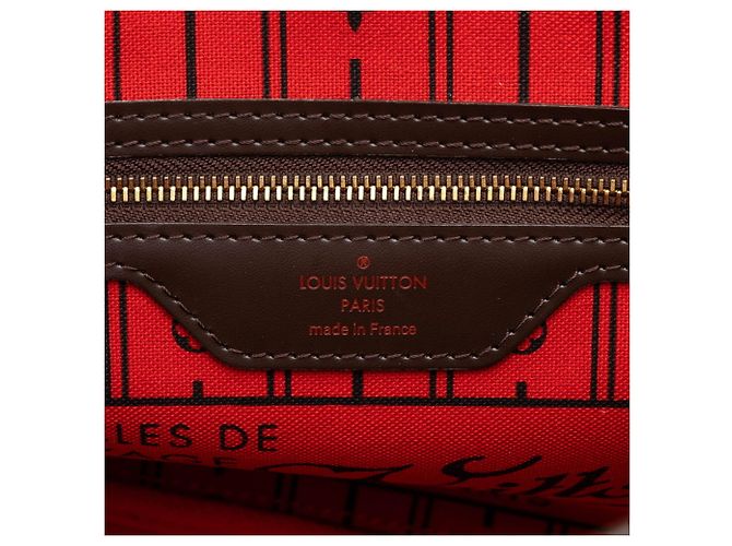 Borsa Tote Louis Vuitton Damier Neverfull PM - vista 5
