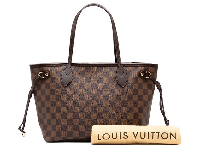 Borsa Tote Louis Vuitton Damier Neverfull PM - vista 7