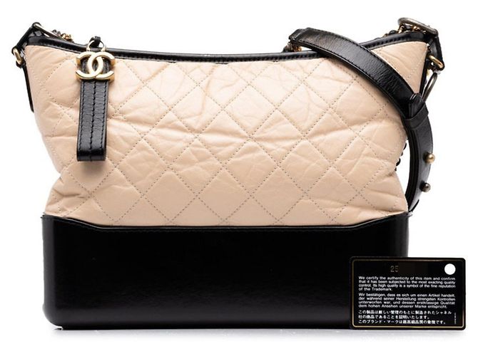Borsa a tracolla hobo con catena Chanel Coco Mark Gabrielle - vista 7