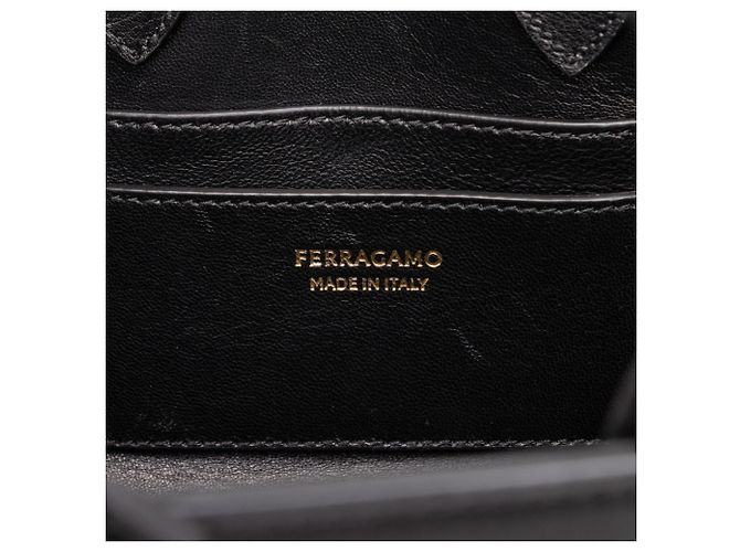 Borsa Salvatore Ferragamo Gancini Hug Bag XS - vista 5