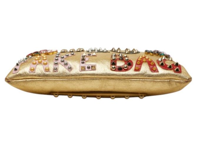 Borsa a pochette Dolce & Gabbana Bijou Studded - vista 3