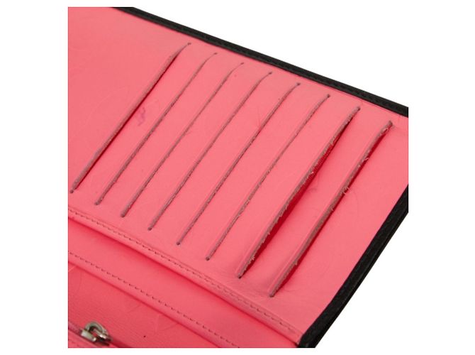 Cartera bi-fold Chanel Cambon Line de piel negra - vista 10