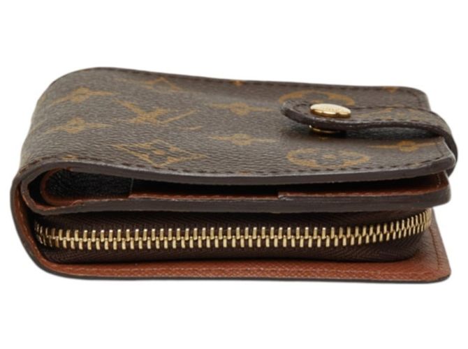 Cartera bi-fold compacta con cremallera Louis Vuitton Monogram - vista 3