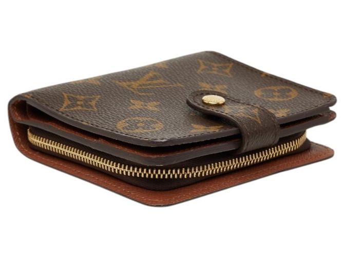 Cartera bi-fold compacta con cremallera Louis Vuitton Monogram - vista 4