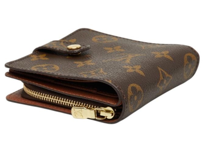 Cartera bi-fold compacta con cremallera Louis Vuitton Monogram - vista 5