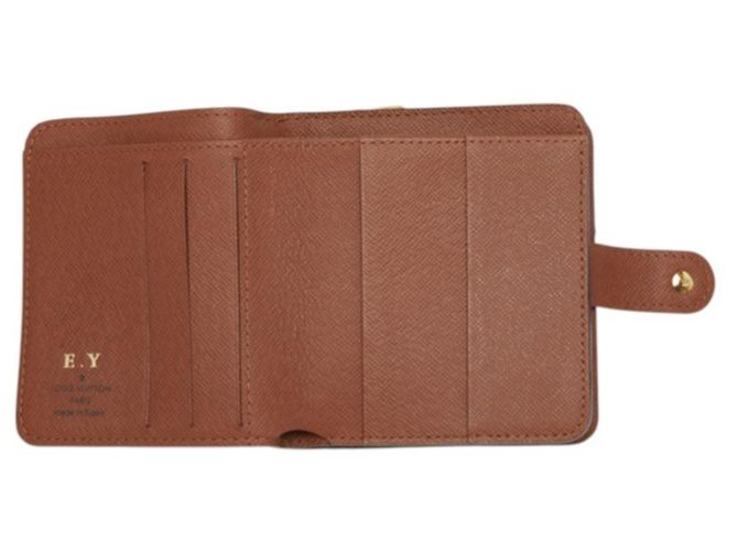 Cartera bi-fold compacta con cremallera Louis Vuitton Monogram - vista 6