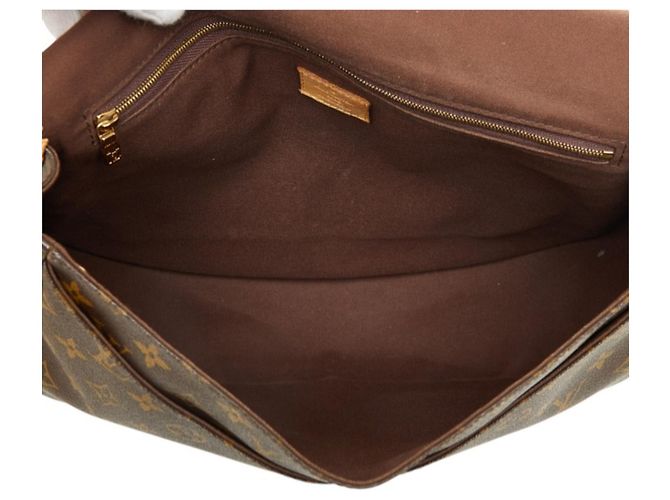 Borsa a tracolla Louis Vuitton Monogram Menilmontant MM - vista 8