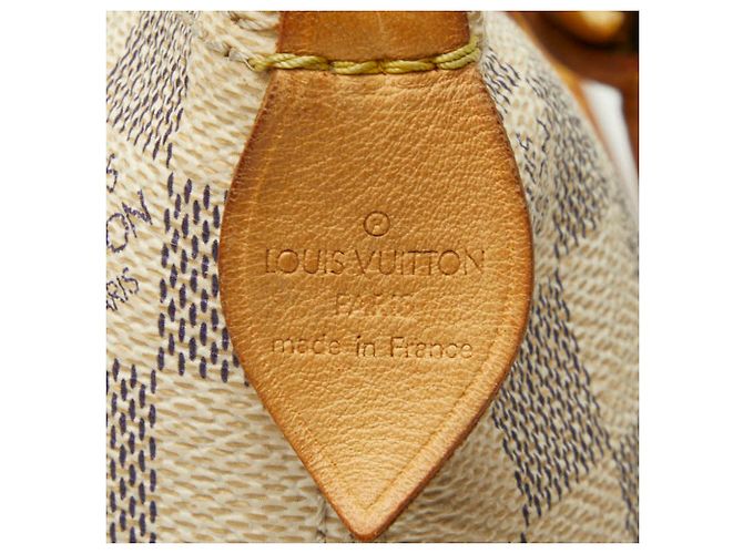 Borsa Tote Louis Vuitton Damier Azur Saleya PM - vista 10