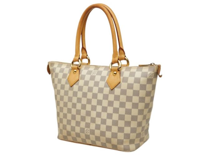 Borsa Tote Louis Vuitton Damier Azur Saleya PM - vista 2