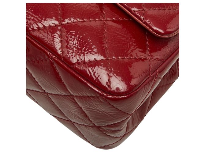 Chanel Matelassé Double Flap Vintage Schultertasche mit Kette - Ansicht 4