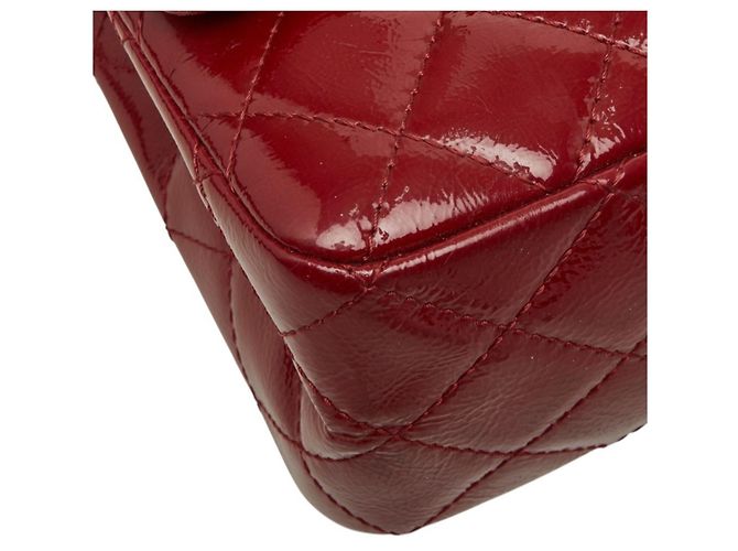 Chanel Matelassé Double Flap Vintage Schultertasche mit Kette - Ansicht 5