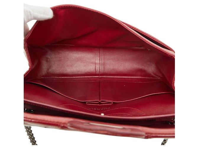Chanel Matelassé Double Flap Vintage Schultertasche mit Kette - Ansicht 8