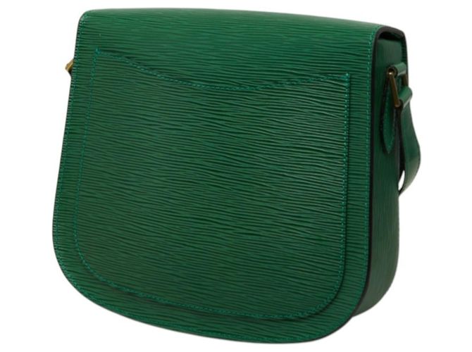 Saint-Cloud Borsa a tracolla Louis Vuitton Epi Mini Saint Cloud - Pelle Borneo Green - vista 2